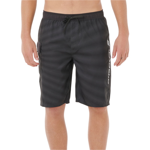 2026 Rip Curl Hombres Shock Wave E / Fit Boardshorts 0CIMBO - Black